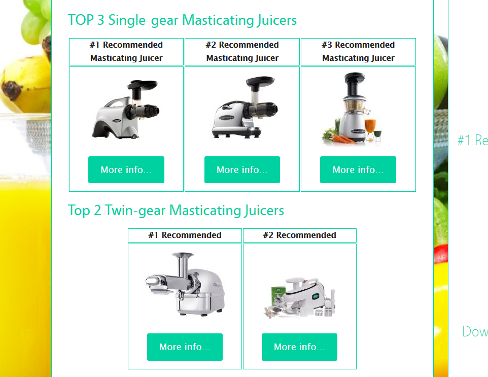 Best Juicer Reviews TOP 10 Juicers From Masticating, Centrifugal and
